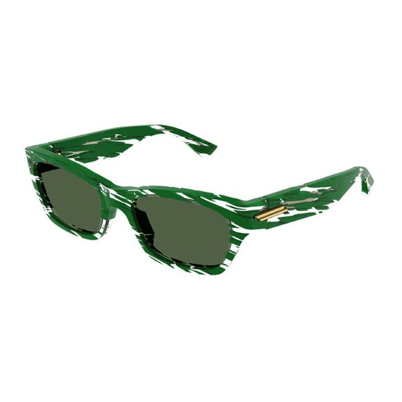NEW BOTTEGA VENETA BV1143S 004 WOMEN GREEN SUNGLASSES